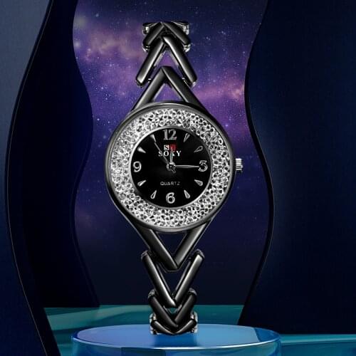 Relogio Feminino Top Brand SOXY Fashion Womens Ladies Simple Watches Analog Quartz Wrist Watch clock saat Designed For Women
