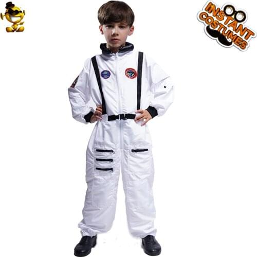 Boys Astronaut Costumes Costumes Fancy Dress Christmas Child Space Suit Rompers Astronaut Jumpsuit Costumes