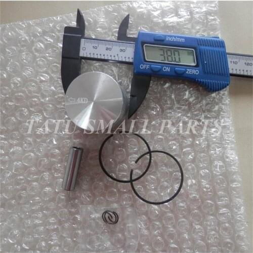 38MM PISTON KIT FOR EMAK EFCO EF3600 3700 EF3800 OLEO-MAC 937 938 Sparta 36 37 38 CYLINDER KOLBEN ASSEMBLY RING PIN CLIP