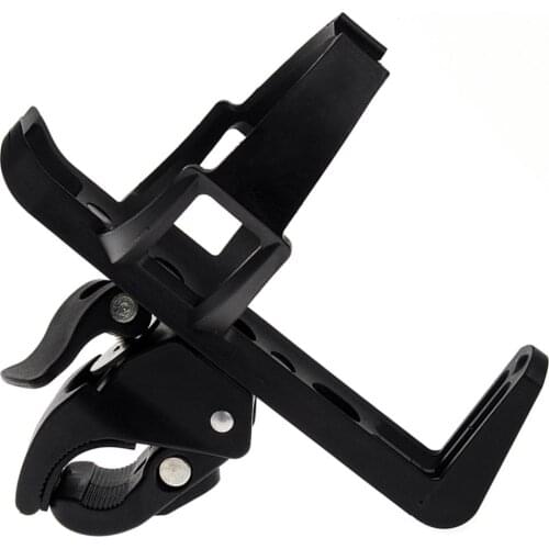 Motorcycle Water Bottle Holder 360Degree Adjustable Motorcycle Accessories Bicycle Water Bottle Holder with Buckle Bottle Holder