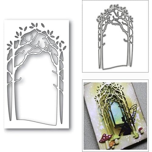 New Layered Timberland Collage Frame 2020 Metal Cutting Dies for DIY Scrapbooking Decor and Card Making Embossing Craft No Stamp