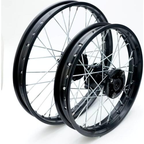 Front 1.60x19" inch rear 1.85x16" inch rim rim suitable for 160cc 150CC Dirt Pit bicycle 16 19 inch wheels