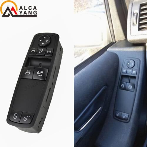 Malcayang Door Window Mirror Master Switch A1698206510 1698206510 For Mercedes Benz A W169 B W245 ML W164 R W251 GL X164