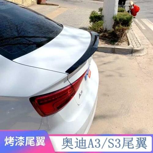 Suitable For Specially Used 14-19 New Tail, Audi A3 S3 Three Compartment Refitted Blade and Fixed Wing Without Punching