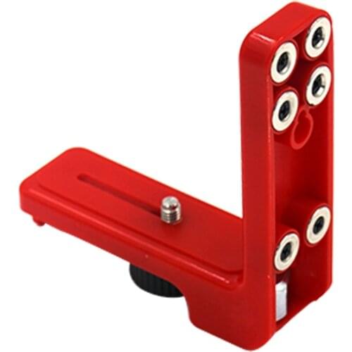 Durable Laser Level 5/8 inch Bracket Quick Bracke Adjustable Height Lazer Super Strong Magnet Attracts L-bracket Leveling