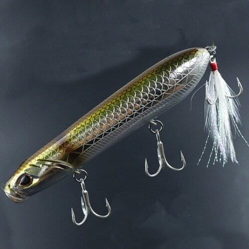 Fishing Lures Artificial Bait Metal 11.5G/17G Floating Sinking Hard Baits Long Casting Good Action Pencil Lure Popper Wobblers