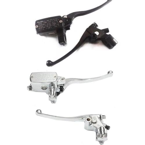 7/8" 22mm Handlebar Hand Control Reservoir Brake Clutch Levers And 1" 25mm Handlebar Control Reservoir Bore Brake Clutch Levers