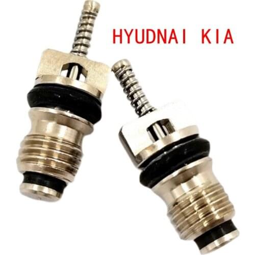 The valve core of filling port of automobile air conditioner for hyundai,Air conditioning refrigerant valve core