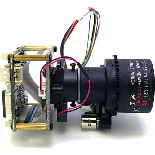 SIP-E291DML-27135 CCTV Auto Focus 5X Zoom Lens+2MP Starlight IP Camera Module Sony starvis IMX291 Hisilicon 3516D IPC PCB board