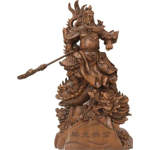 Wu Guan Gong Buddha Statue Decoration Yu Erye Feng Shui Crafts Home Decora Opening Gift Figurines Miniatures Ornaments