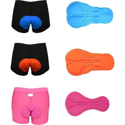 Cycling shorts breathable comfort quick-drying mountain bike riding equipment silicone cushion underwear blue downhill