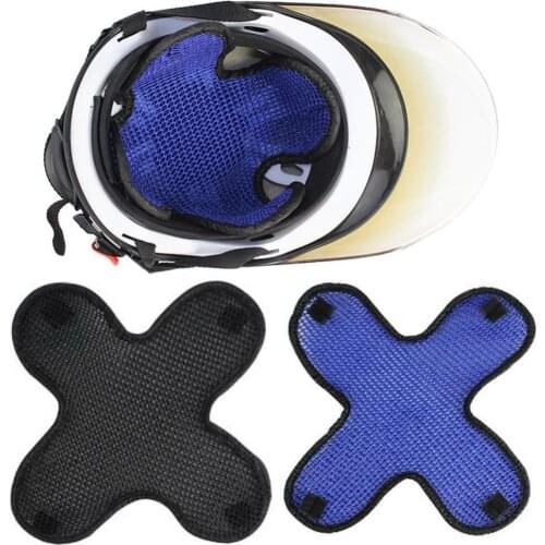Motorcycle Motorbike Ebike Breathable Heat Insulation Helmet Cap-Mesh Liner Pad Motorcycle Helmet Insert Liner Cap-Cushion Pad