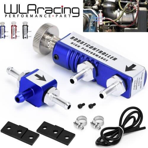 WLR - UNIVERSAL ADJUSTABLE MANUAL TURBO BOOST CONTROLLER KIT 1-30 PSI IN-CABIN BOOST CONTROL WLR3123