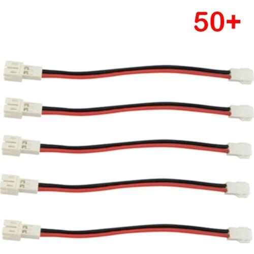 50/100PCS Lipo Battery Charger 2.0 Plug Connector Transfer Wire Adapter for RC Helicopter Wltoys V911 F939 H36 E010 Accessory