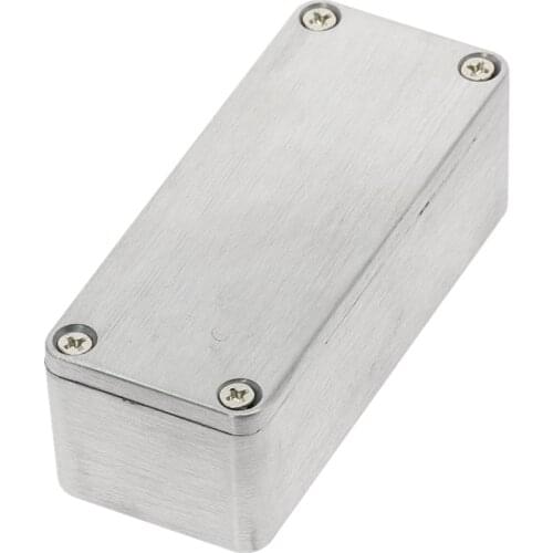 1Pcs Aluminum Stomp Box Effects 1590A Style Pedal Enclosure FOR Guitar sell Good Quality 92x38x31mm