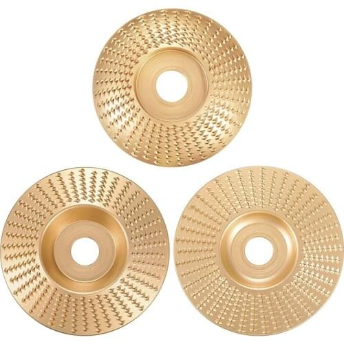 3Pcs Grinding Wheel 5/8 Inch Wood Carving Disc Grinder Abrasive Disc Wood Carving Grinding Disc Grinding Wheel