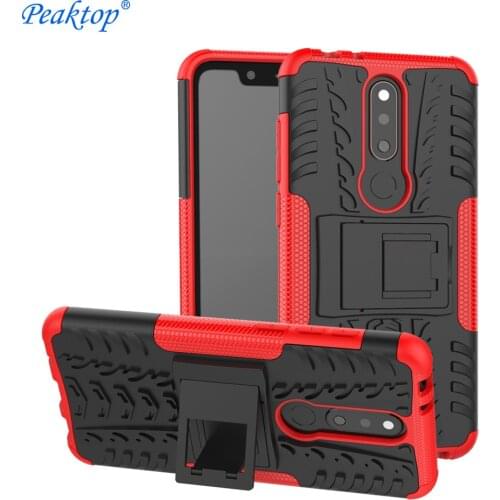 Plastic Silicone ShockProof Protector Armor Case For Nokia 3.2 4.2 2.1 3.1 5.1 6.1 Plus 7.1 8.1 X5 X6 X7 1 2 3 5 8 6 Phone Cover