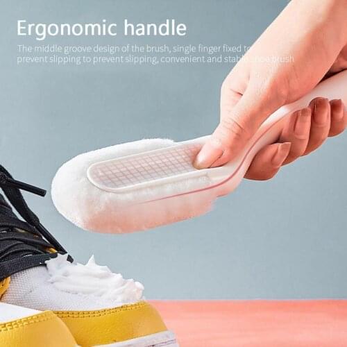 Cleaning Brush For Suede Nubuck Boot Shoes S Shape Shoes Cleaner Brush For Footwear Shoe Horn Shoe Cleaner Care Accessories