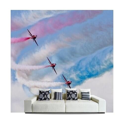 Custom photo wallpaper, Red Arrows wallpaper for the sitting room sofa bedroom TV wall waterproof vinyl papel DE parede
