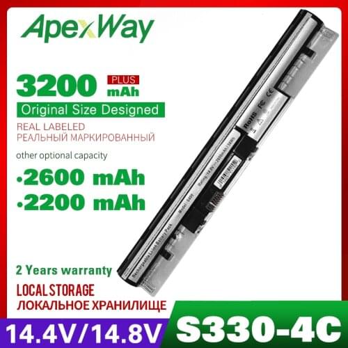 L12S4L01 L12S4Z01 Laptop Battery for Lenovo IdeaPad Flex 14 15D S300 S310 S400 S400u S405 S410 S415 M30 M40 I1000 I1000-ISE