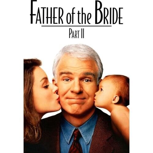 Father Of The Bride Part II Movie Art print Silk poster Home Wall Decor