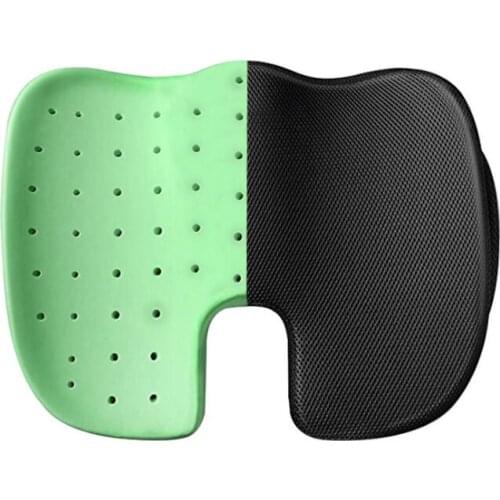 Travel Memory Foam Seat Cushion Orthopedic Chair Cushion Pad Car Office Hips Tailbone Coccyx Protect Healthy Sitting U Pillows