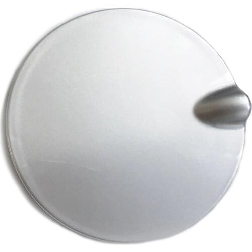 Silver fuel tank cover gas cover flap door fuel filler flap gas lid cap for ford focus 2 mk2 mk3