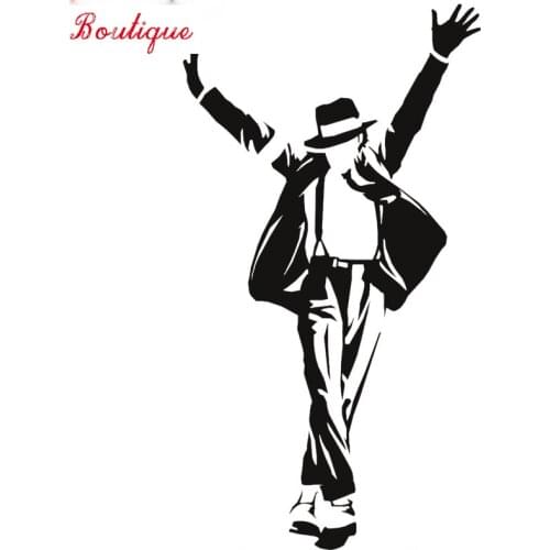 Waterproof fashion personalized 10.9x20 cm for Michael Jackson fashion creative car styling cover scratch Vinyl Car Sticker