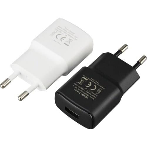 Top Quality 5V 1A EU Plug USB Fast Charger Mobile Phone Wall Travel Power Adapter For iPhone XS Max XR X 8 Samsung S7edge Xiaomi