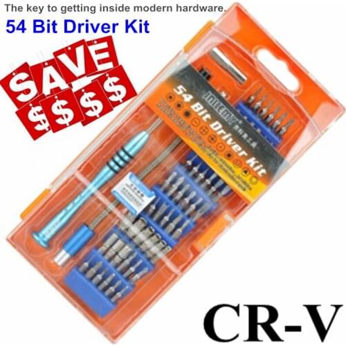 High Quality 54 Bit Screwdriver Kit Made of 6150 CR-V