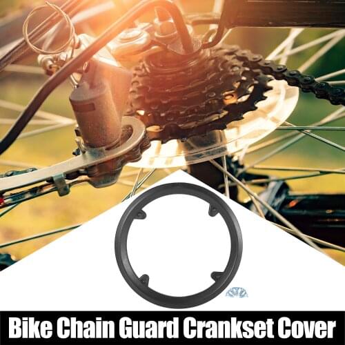 Uxcell 40T42T 46T 48T 52T4/5 Holes Bicycle Crankset Crank Chain Wheel Sprock Cover Protection Ring Guard Protector
