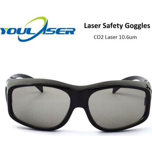 YOULASER 10600nm Laser Safety Goggles OD4+ CE Protective Goggles For CO2 Laser Cutting Engraving Machine