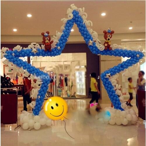 Star balloon arch bracket wedding setting love arch shelf party opening layout