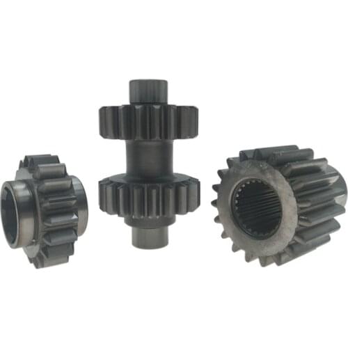 18 19 teeth Double Gear For Kazuma Dingo Falcon Cougar reverse gearbox For 250cc ATV UTV Engine Parts