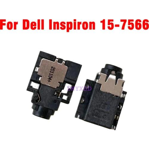 2X 3.5 Audio Video Headphone Jack Connector For Dell Inspiron 15-7566 15-7567 P65F 15-5590 5590 Laptop MIC Headphone Port 7-Pin