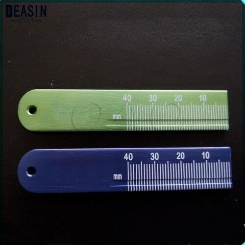 Deasin 2 Pc Dental Endo Rulers Span Measure Scale Endodontic
