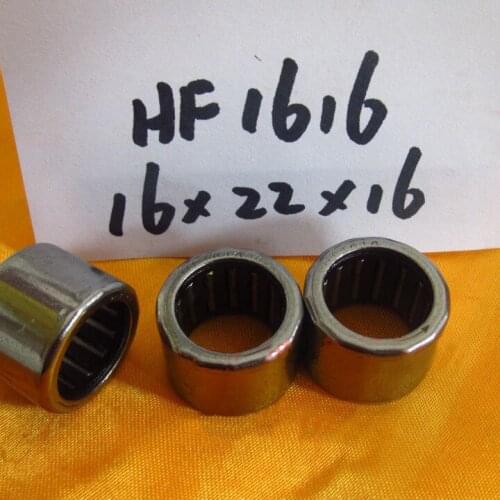 20-100pcs HF1616 one way needle roller bearings 16x22x16 needle bearing 16*22*16 mm