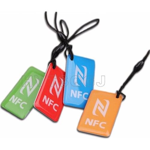 200pcs Epoxy NFC 215 chip passive nfc rfid tag,epoxy RFID tag