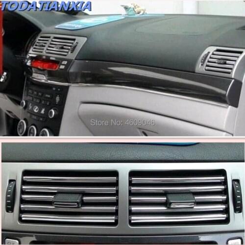 Car Air Outlet Decoration Strip for suzuki swift toyota chr bmw f31 opel mokka astra h peugeot 3008 for jeep renegade audi q3