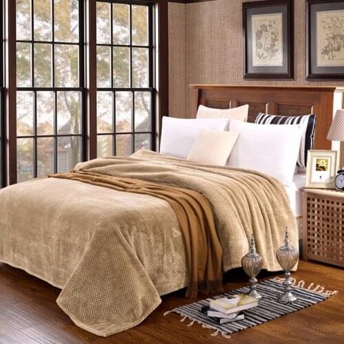 Home Textiles Polar Microfiber Blanket Covering the Bed 100x150cm Small Thickening Wool Sofa Blanket Childrens Small Blanket