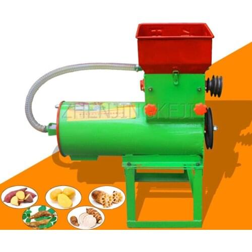 220V Home Automatic Lotus Root Mill Potato Taro Cassava Pueraria Lobata Separate Grind Equipment 2200W Starch Slurry Separator