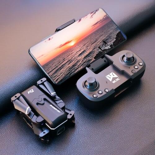 JINHENG 2021 New KK1 Mini Drone 4K 1080P HD Camera WiFi Fpv Air Pressure Altitude Hold Foldable Quadcopter RC Drone Kid GIft