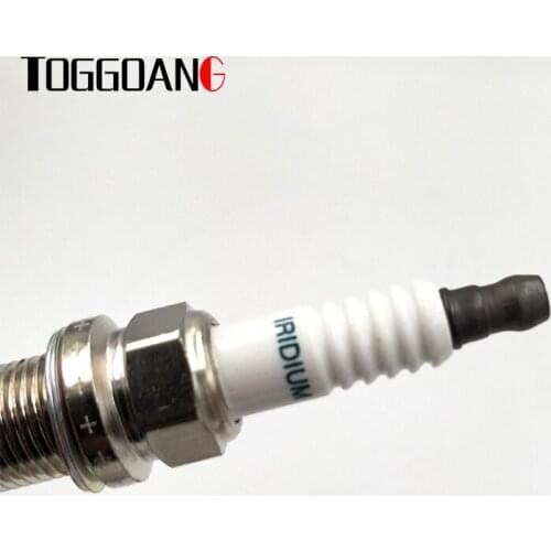 10pcs/lot 90919-01243 Double Iridium Spark Plug Suitable For Toyota Corolla Vitz Ractis Auris 9091901243 FK16HR11