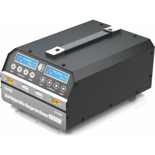 SKYRC PC1080 Dual Channel Charger 1080W 20A Lithium Battery Charger for Plant Protection UAV Drone,PC 1080,pc-1080