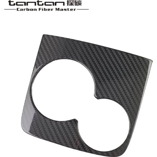 Water Cup Cover Tantan Carbon Fiber Applicable For Mercedes Benz GLE/GLS W167 Interior Accessories Stickers