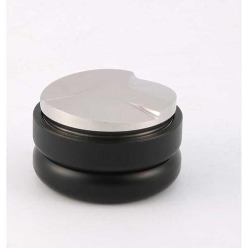 Three-leaf Macaron Stainless Steel Press Powder Hammer Adjustable Intelligent Pressure Quantitative Red Black Coffee Accessories