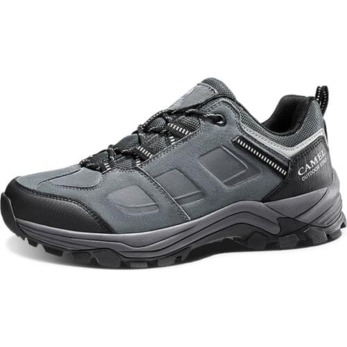 CAMEL Hiking Shoes Men Fall Breathable Waterproof Non-slip Wear-resistant Low-top Outdoor Sports Shoes Travel Trekking Shoes men