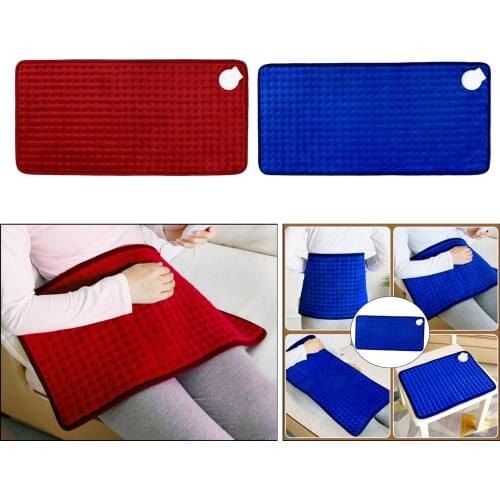 Heating Pad Heat Warm Mat Electric Blanket Adjustable Warming Pad Portable Weighted Heating Pad Abdomen Waist Massage Heat Pad