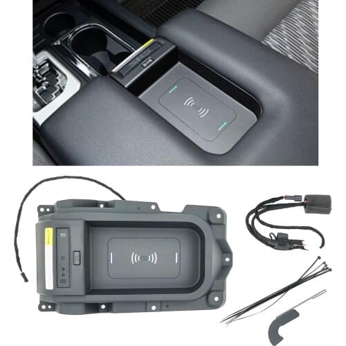 Custom Wireless Charging Tray for Toyota With Center Console 2014-2020 Premium Door Pocket Inserts Kit