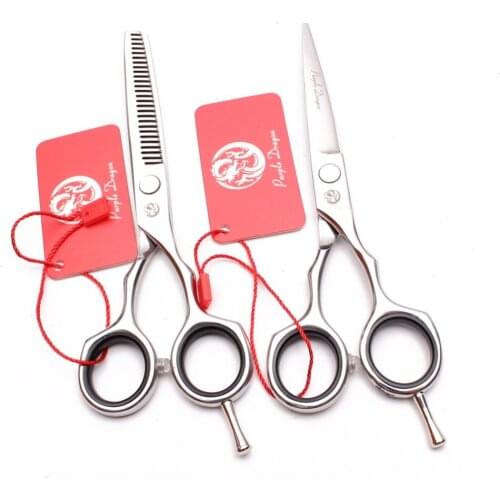Y1214 5.5" Professional Hairdressing Scissors Barber Haircutting Shear Set Razor Salon